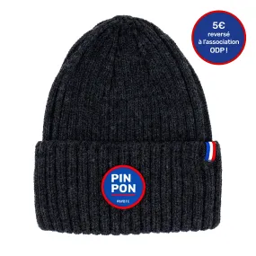 Bonnet Gris Anthracite PIN PON